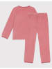 PETIT BATEAU Pyjama in Dunkelrosa
