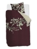 Beddinghouse Satin-Bettwäsche-Set ''Blossom'' in Bordeaux