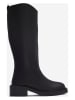 Lasocki Leder-Stiefel "Kap" in Schwarz