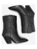 Badura Leder-Stiefeletten "Amadora" in Schwarz