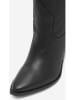 Badura Leder-Stiefeletten "Amadora" in Schwarz