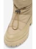 Lasocki Leder-Winterboots  in Beige