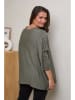 Curvy Lady Pullover in Grün