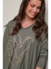 Curvy Lady Sweter w kolorze zielonym