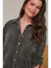 Curvy Lady Bluse in Khaki