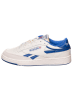 Reebok Leder-Sneaker in Weiß/ Blau