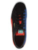 Puma Leder-Sneakers "VTG Teams" in Schwarz/ Blau
