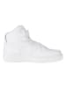 Nike Leder-Sneakers "Air Force 1 High" in Weiß