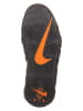Nike Leder-Sneakers "Air More Uptempo '96" in Khaki/ Schwarz/ Orange