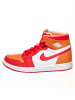 Air Jordan Leren sneakers "1 Zoom" wit/oranje/rood