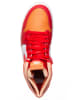 Air Jordan Leren sneakers "1 Zoom" wit/oranje/rood