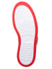 Air Jordan Leder-Sneaker ''1 Zoom'' in Weiß/ Orange/ Rot