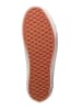 Vans Leder-Sneakers in Creme/ Orange/ Rot