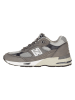 New Balance Leder-Sneakers "W991GNS" in Grau