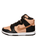 Nike Sneakers "Dunk High Premium" in Beige/ Schwarz
