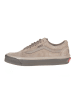 Vans Leder-Sneakers in Hellbraun