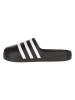 adidas Pantoletten "adiFOM Adilette" in Schwarz