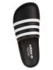 adidas Pantoletten "adiFOM Adilette" in Schwarz