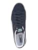 Puma Leder-Sneakers "Clyde OG" in Dunkelblau/ Creme