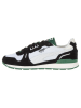 Puma Leder-Sneakers "RX 737" in Weiß/ Schwarz/ Grün