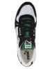 Puma Leder-Sneakers "RX 737" in Weiß/ Schwarz/ Grün