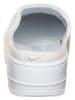 Nike Leder-Clogs "AF1 Lover XX" in Weiß