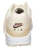 Nike Leder-Sneakers "Air Max 1 '87" in Creme/ Beige