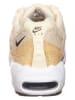 Nike Leder-Sneakers "Air Max 95" in Creme/ Gelb
