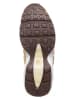 Nike Leder-Sneakers "Air Max 95" in Creme/ Gelb