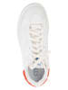 New Balance Leder-Sneakers "CT302LH" in Weiß/ Rot