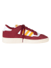 adidas Leder-Sneakers "Centennial 85" in Bordeaux/ Weiß/ Gelb