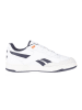 Reebok Skórzane sneakersy w kolorze biało-granatowym