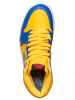 Air Jordan Leder-Sneaker ''1 Retro High'' in Gelb/ Blau