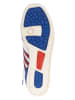 adidas Leder-Sneakers "Conductor Hi NY Rangers" in Weiß/ Blau/ Rot