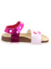 superfit Leder-Sandalen in Pink