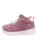 superfit Leder-Sneakers in Altrosa