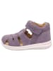 superfit Leder-Halbsandalen in Lila