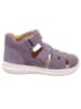 superfit Leder-Halbsandalen in Lila