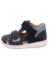 superfit Leder-Halbsandalen in Dunkelblau