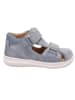 superfit Leder-Halbsandalen in Hellblau