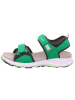 superfit Leder-Sandalen in Grün
