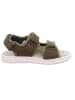superfit Leder-Sandalen in Khaki