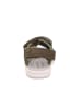 superfit Leder-Sandalen in Khaki
