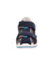 superfit Leren enkelsandalen zwart