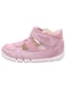 superfit Leder-Halbsandalen in Rosa