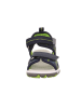 superfit Leder-Sandalen in Dunkelblau