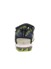 superfit Leder-Sandalen in Dunkelblau