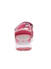 superfit Leder-Sandalen in Pink
