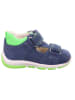 superfit Leren enkelsandalen donkerblauw/groen