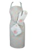 Clayre & Eef Kochschürze in Grün/ Bunt - (B)70 x (H)85 cm